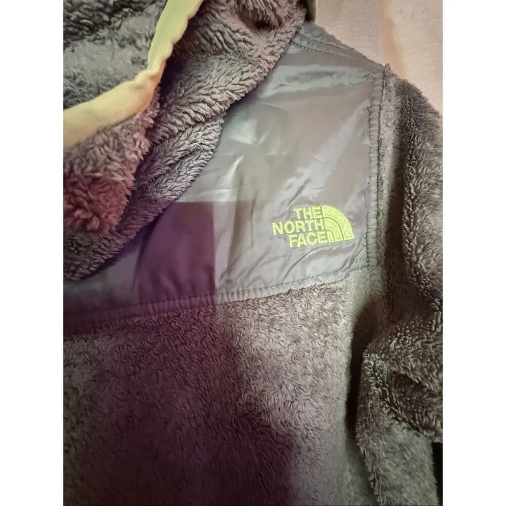 The north face jacket/coat oso/osito/denali hooded zip up fleece sm/kids XL
